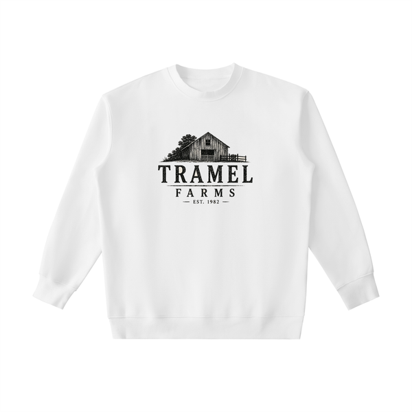 Tramel Farms Barn Crewneck — Heavyweight