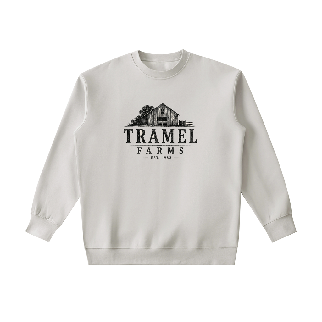 Tramel Farms Barn Crewneck — Heavyweight