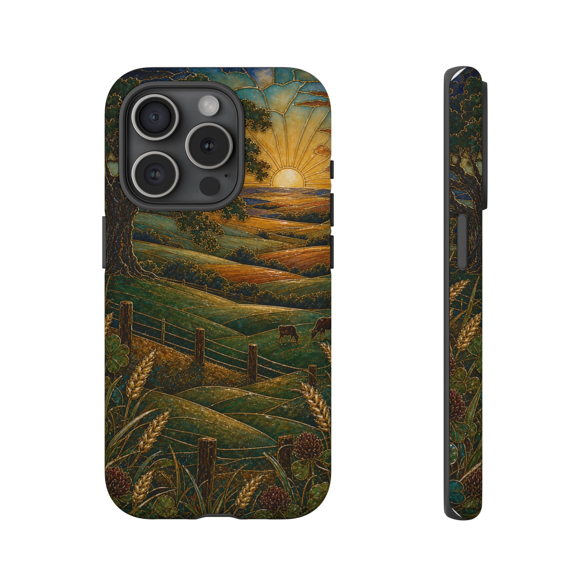 iPhone Case – First Light Cloisonné | Tough Dual-Layer Case, iPhone 11–17