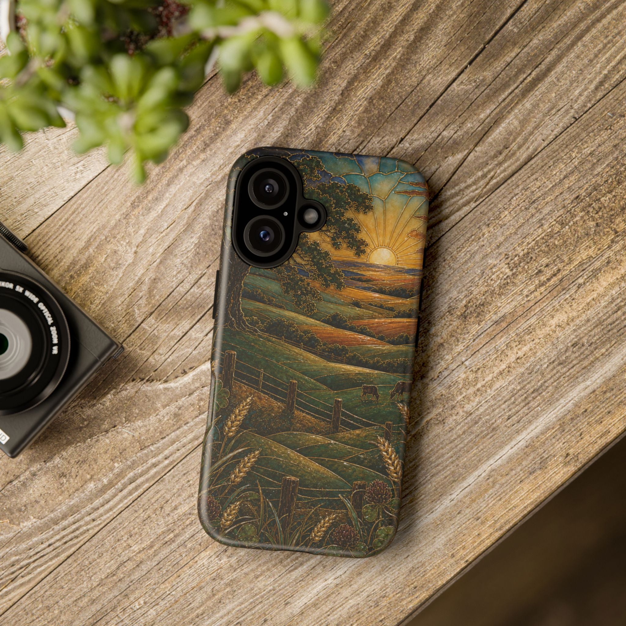 iPhone Case – First Light Cloisonné | Tough Dual-Layer Case, iPhone 11–17