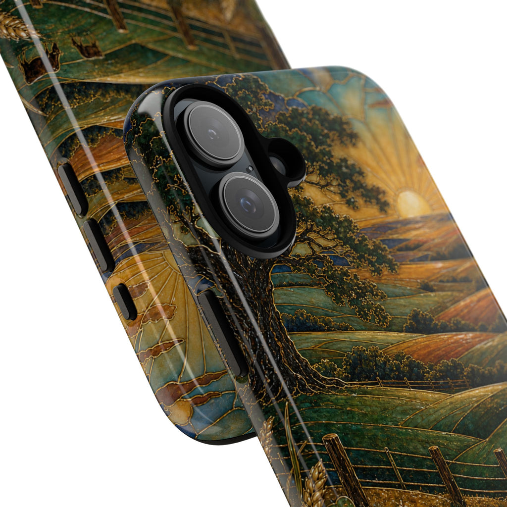 iPhone Case – First Light Cloisonné | Tough Dual-Layer Case, iPhone 11–17