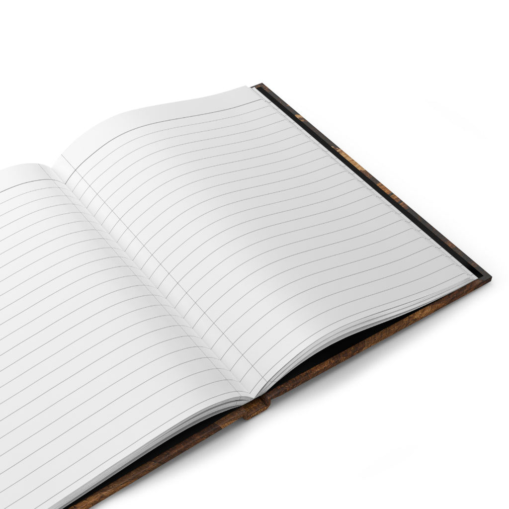 Hardcover Lined Journal – Marquetry Live-Oak Lane | 150-Page Notebook, 5.75x8