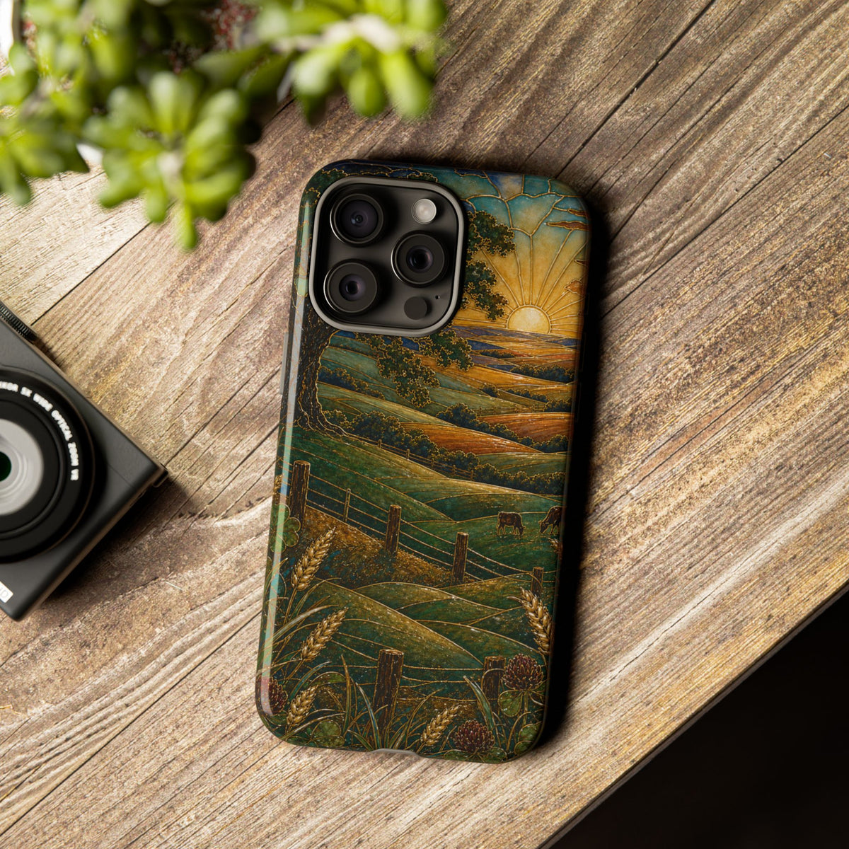 iPhone Case – First Light Cloisonné | Tough Dual-Layer Case, iPhone 11–17