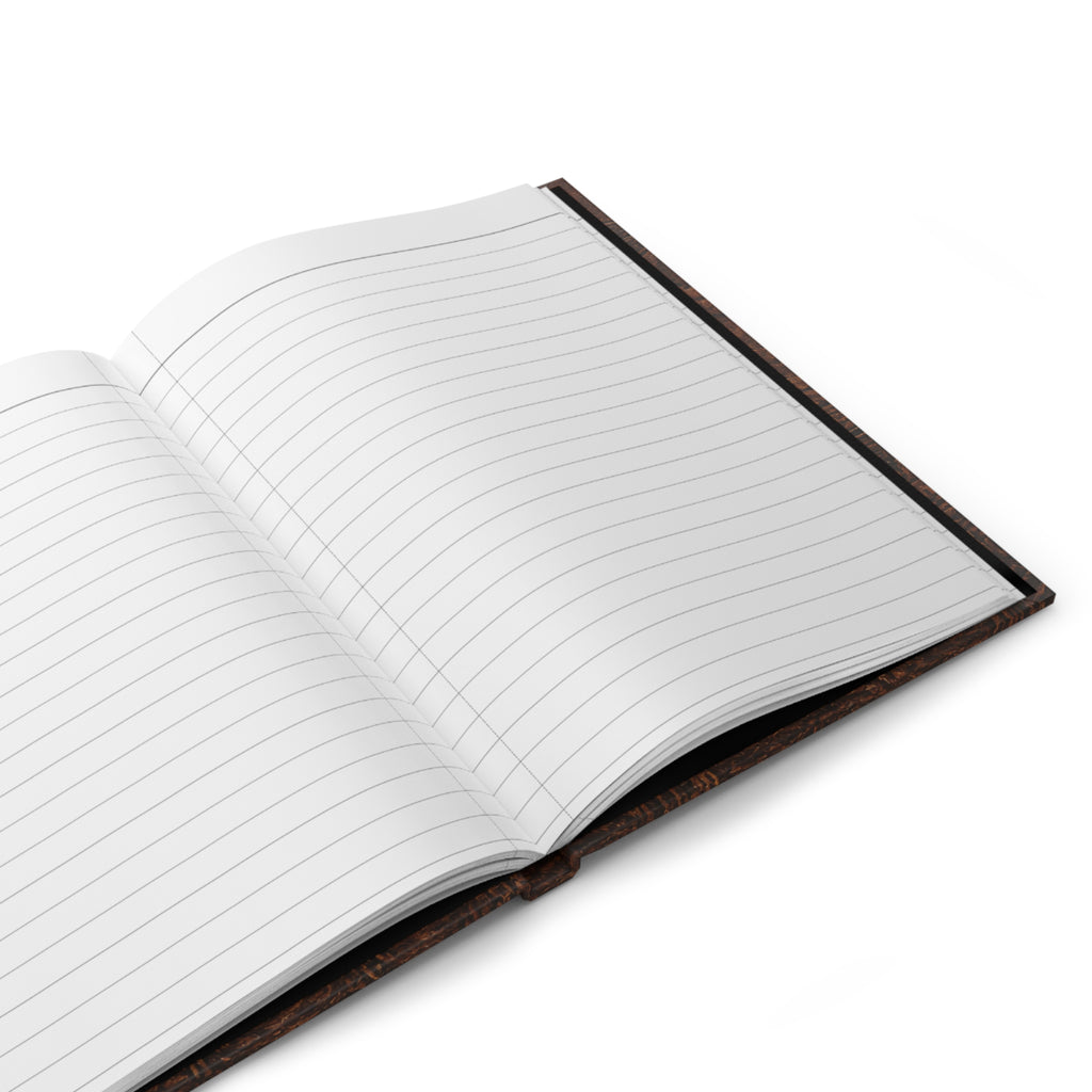 Windmill Hardcover Lined Journal – Embossed Leather Windmill | 150-Page Notebook, 5.75x8