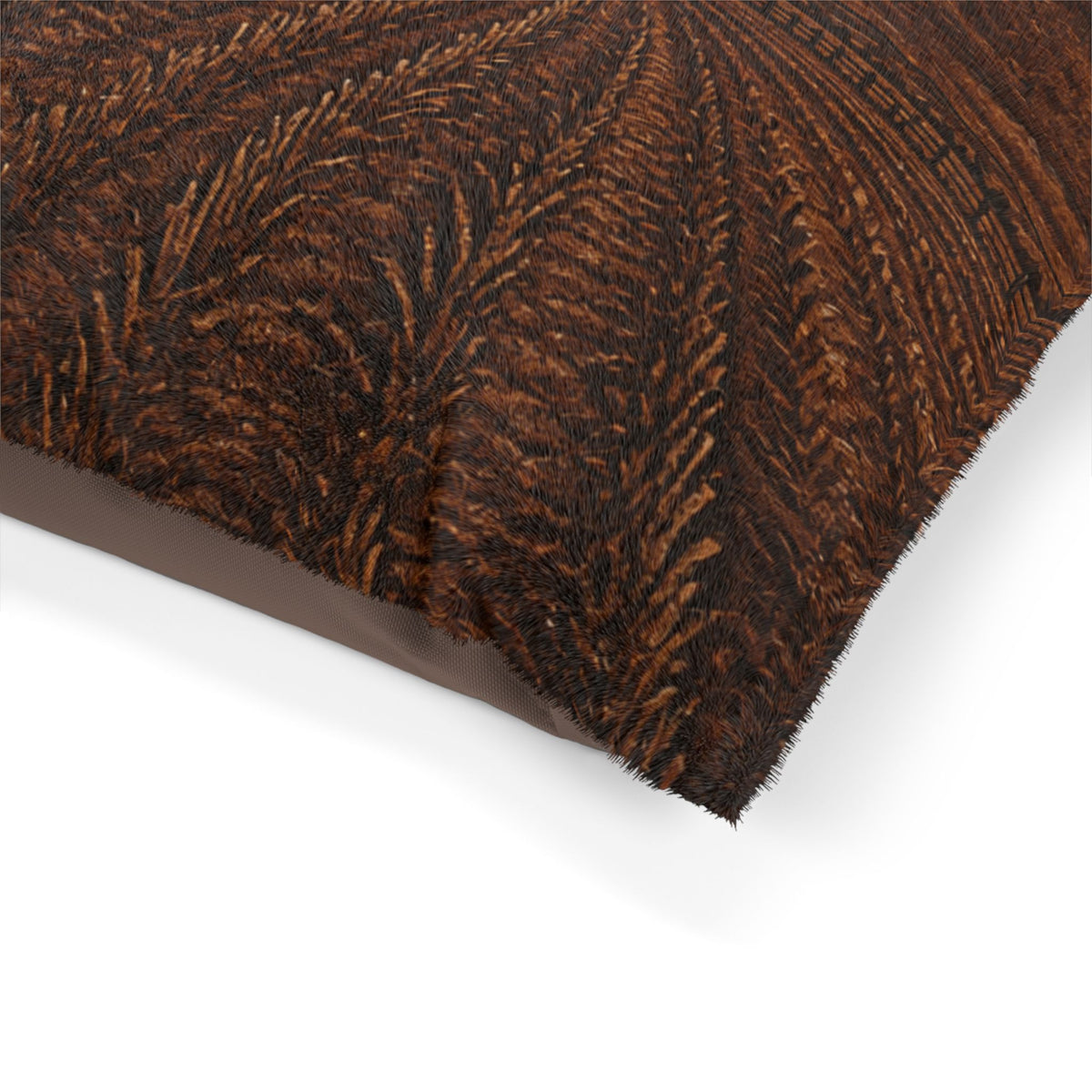 Windmill Washable Dog Bed – Embossed Leather Windmill | Soft Fleece Pet Bed, 3 Sizes