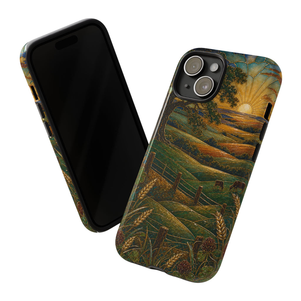 iPhone Case – First Light Cloisonné | Tough Dual-Layer Case, iPhone 11–17