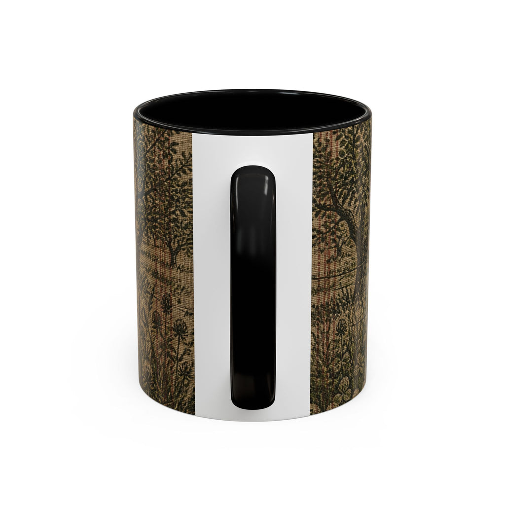 Farmhouse Coffee Mug – Grain-Sack Orchard Gate | Ceramic Accent Mug, 11oz or 15oz