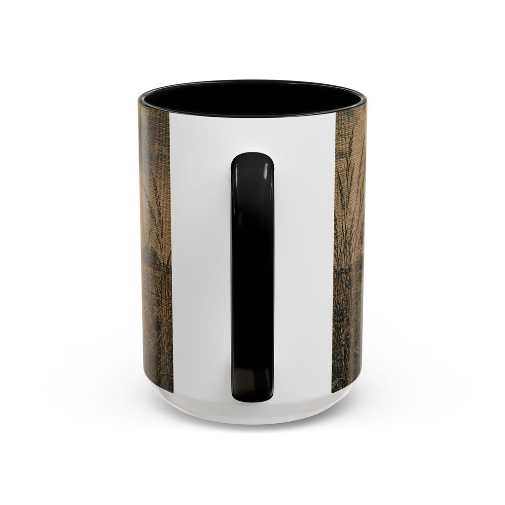 Farmhouse Coffee Mug – Linen Field & Barn | Ceramic Accent Mug, 11oz or 15oz