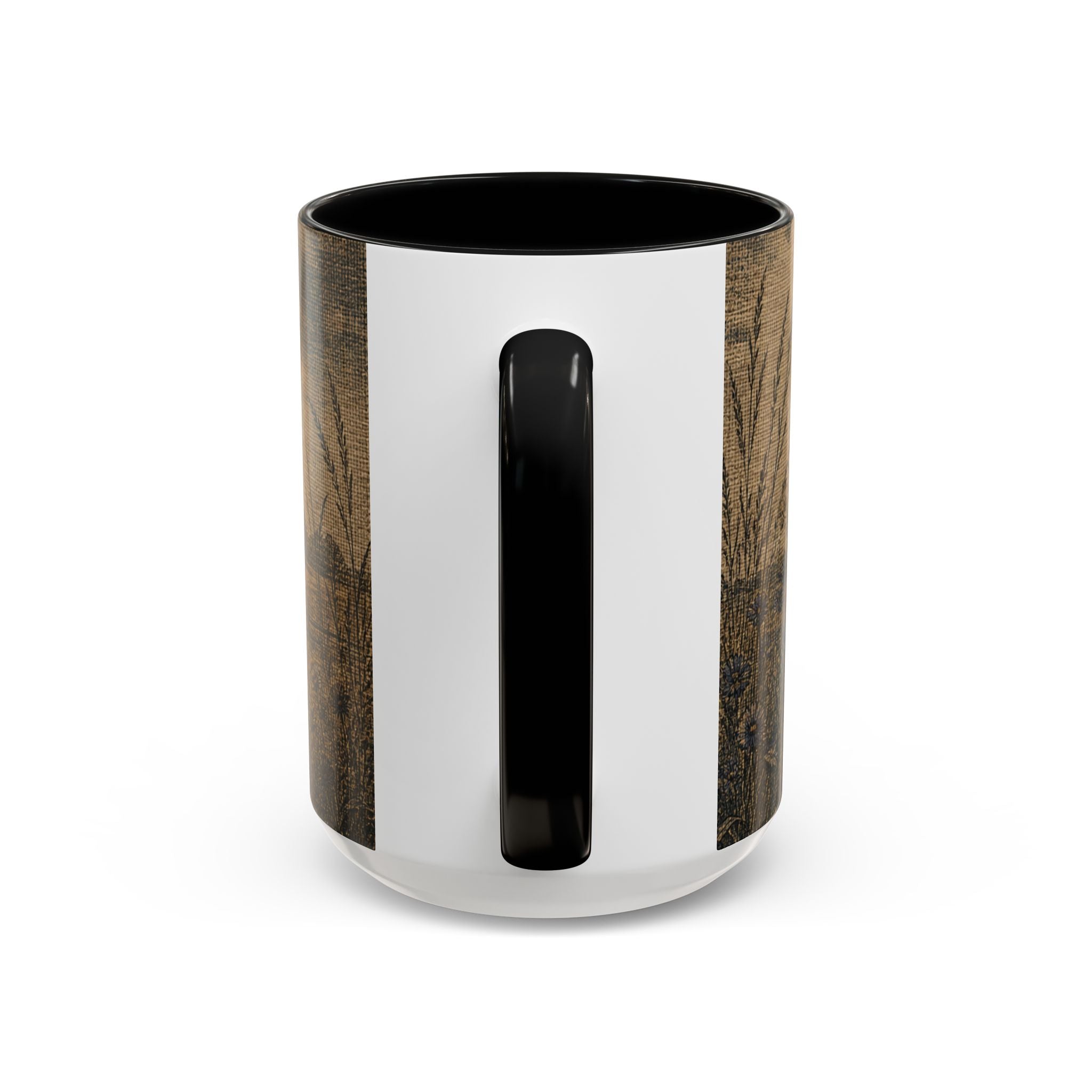 Farmhouse Coffee Mug – Linen Field & Barn | Ceramic Accent Mug, 11oz or 15oz