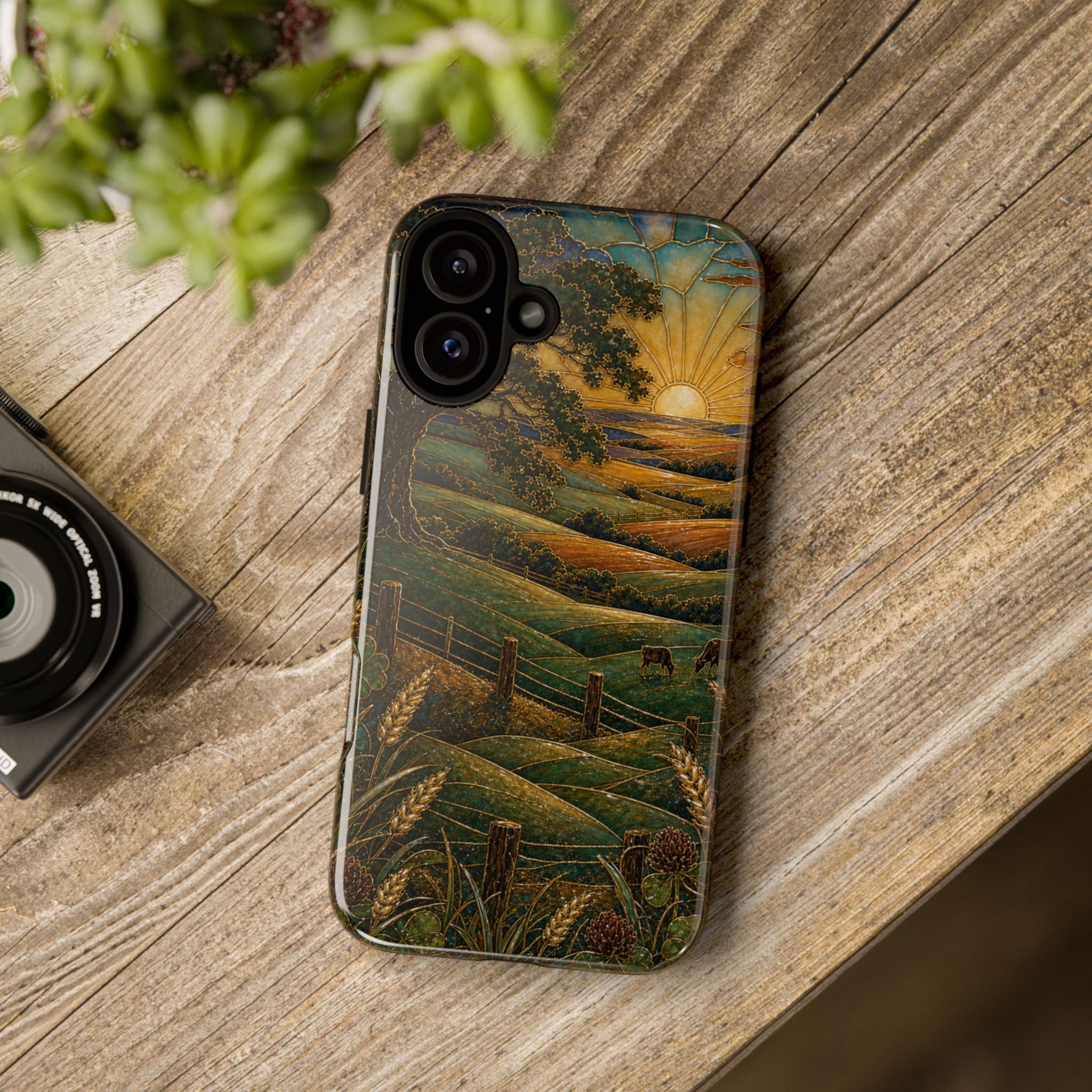 iPhone Case – First Light Cloisonné | Tough Dual-Layer Case, iPhone 11–17