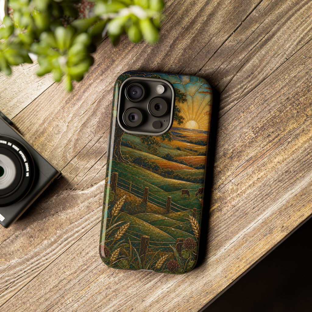 iPhone Case – First Light Cloisonné | Tough Dual-Layer Case, iPhone 11–17