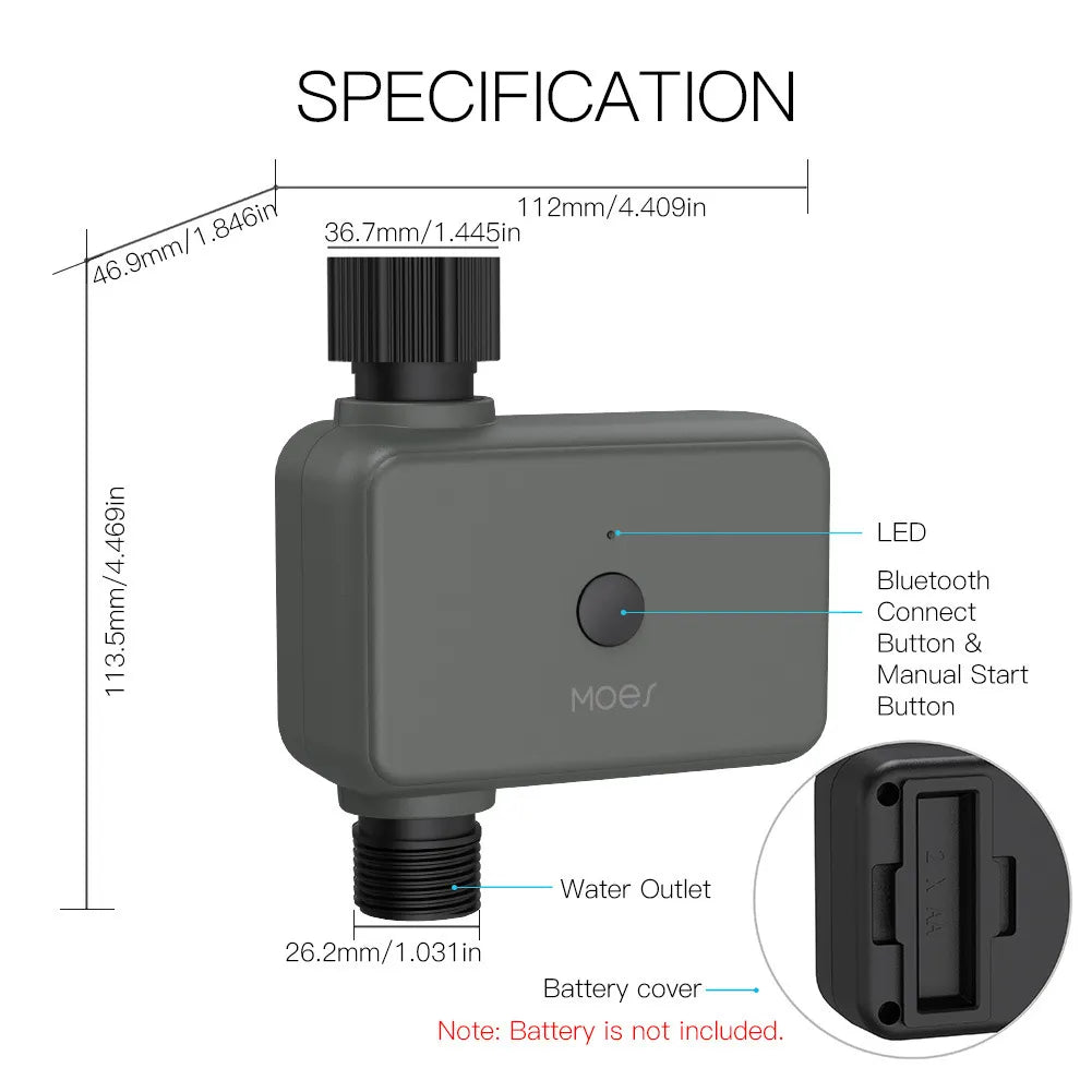 The Smart Hose Timer — Bluetooth
