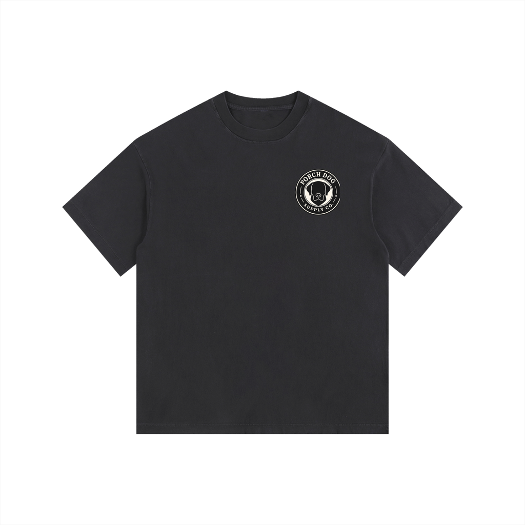 Porch Dogs Vintage-Washed Tee — Porch Dog Supply Co.