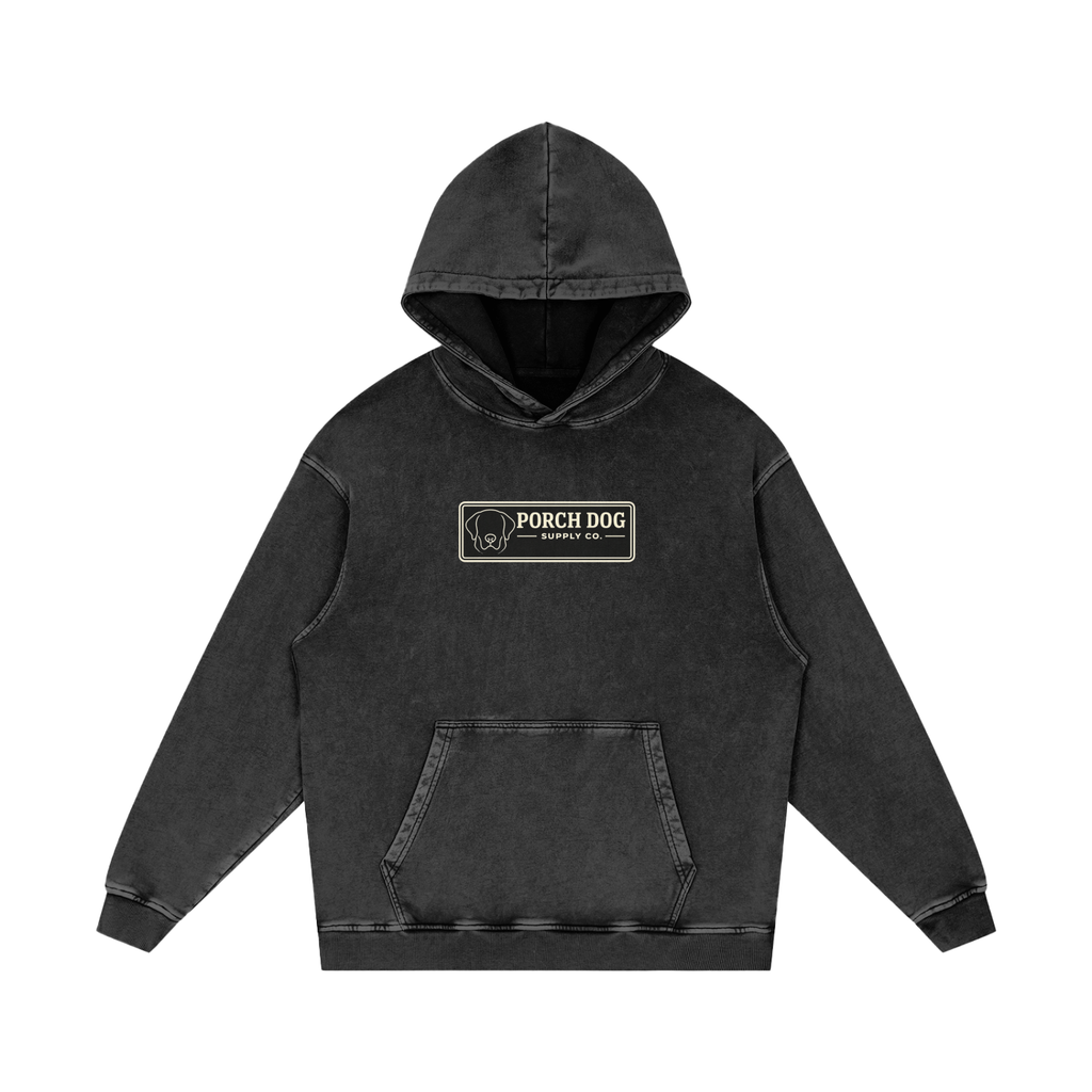 Pasture Pets Snow-Washed Hoodie — Porch Dog Supply Co.