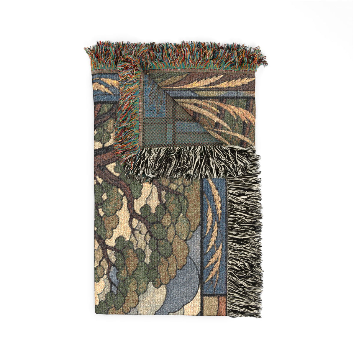 Woven Blanket – Pasture Before the Storm | Cotton Wall Tapestry Throw, 52x37