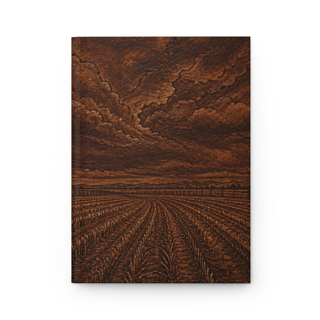 Windmill Hardcover Lined Journal – Embossed Leather Windmill | 150-Page Notebook, 5.75x8