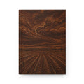 Windmill Hardcover Lined Journal – Embossed Leather Windmill | 150-Page Notebook, 5.75x8