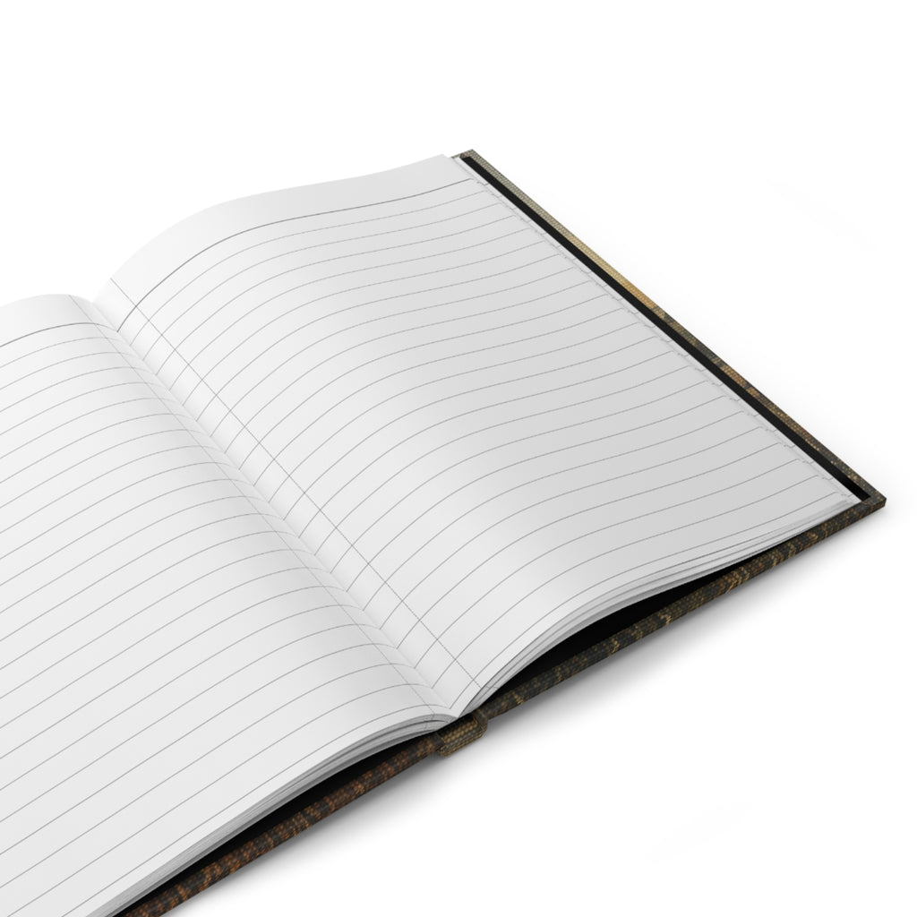 Hardcover Lined Journal – Long Season Needlepoint | 150-Page Notebook, 5.75x8