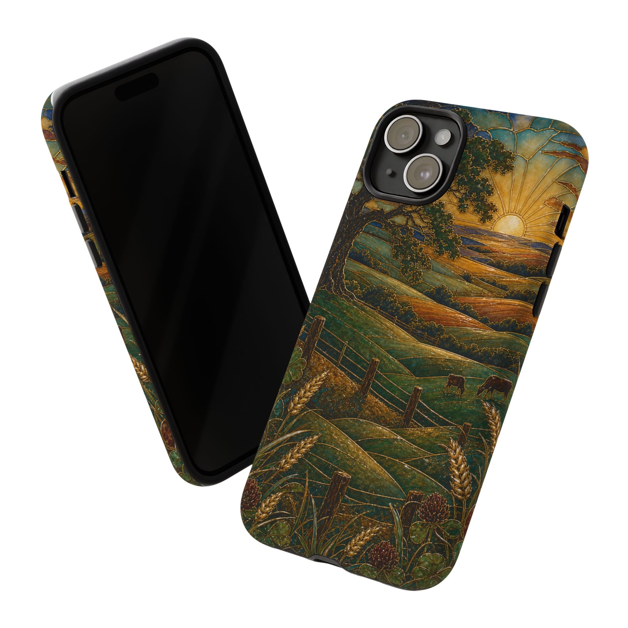 iPhone Case – First Light Cloisonné | Tough Dual-Layer Case, iPhone 11–17