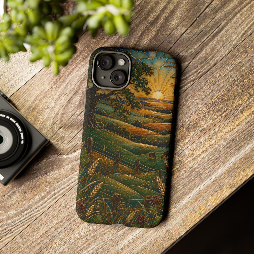 iPhone Case – First Light Cloisonné | Tough Dual-Layer Case, iPhone 11–17