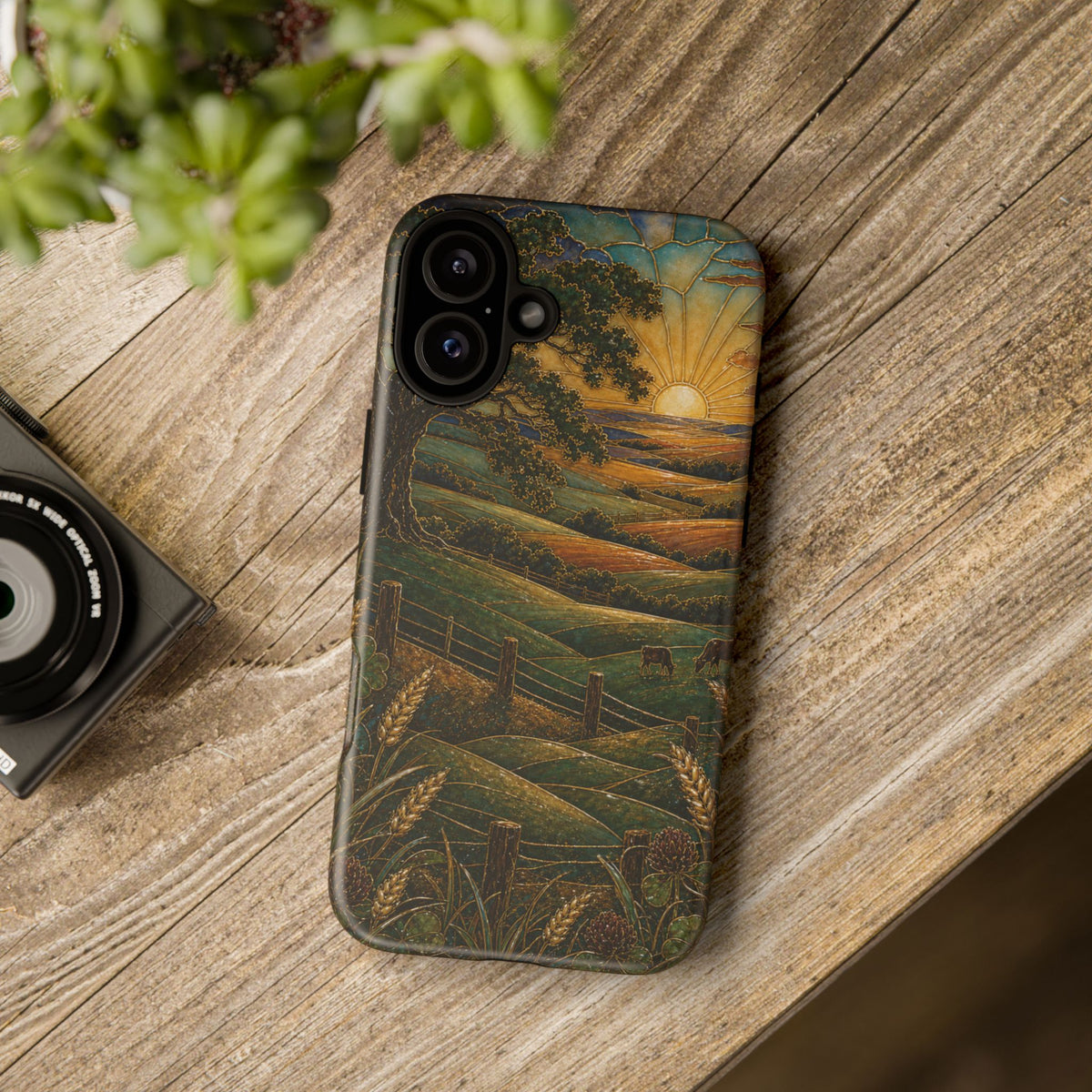 iPhone Case – First Light Cloisonné | Tough Dual-Layer Case, iPhone 11–17