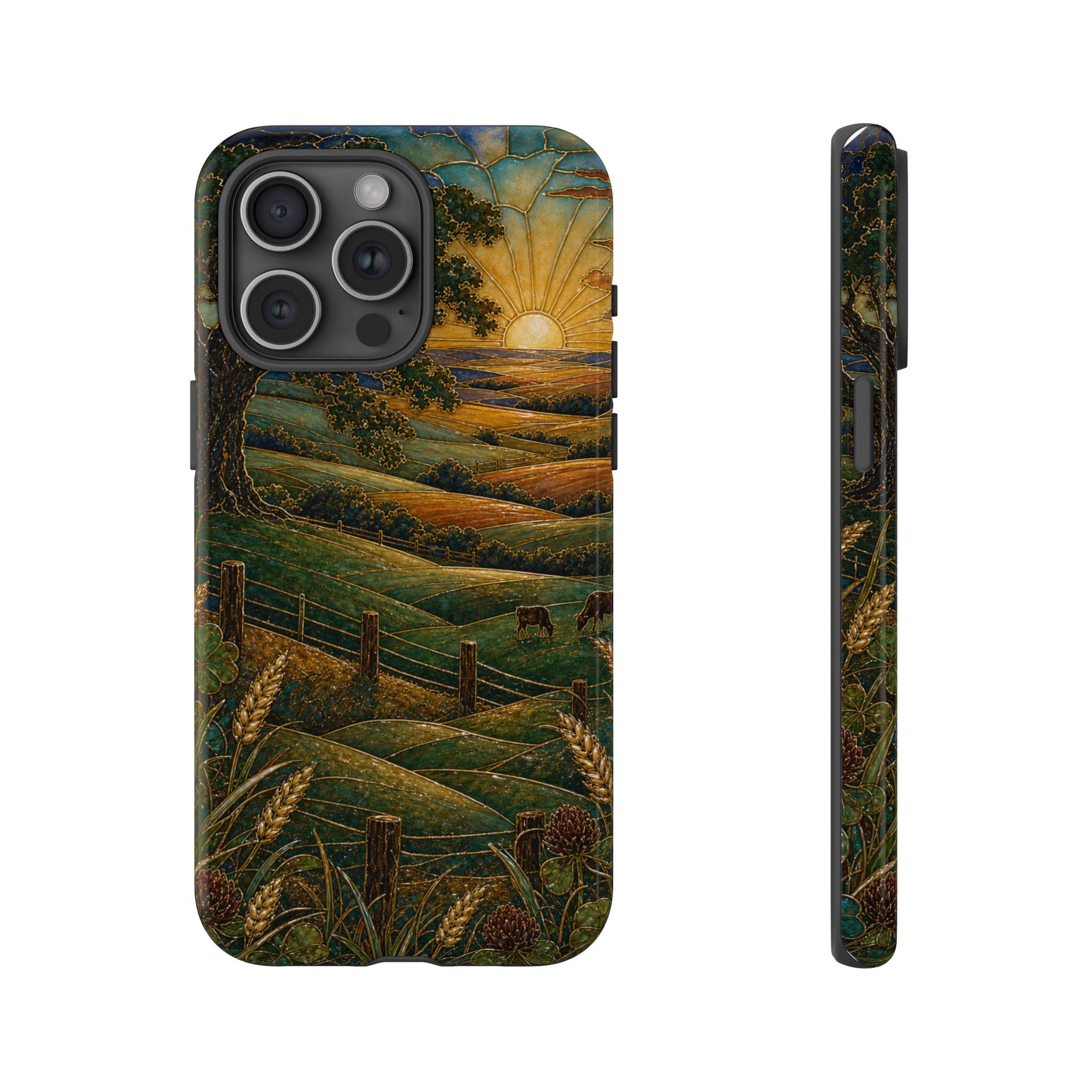 iPhone Case – First Light Cloisonné | Tough Dual-Layer Case, iPhone 11–17