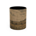 Farmhouse Coffee Mug – Linen Field & Barn | Ceramic Accent Mug, 11oz or 15oz