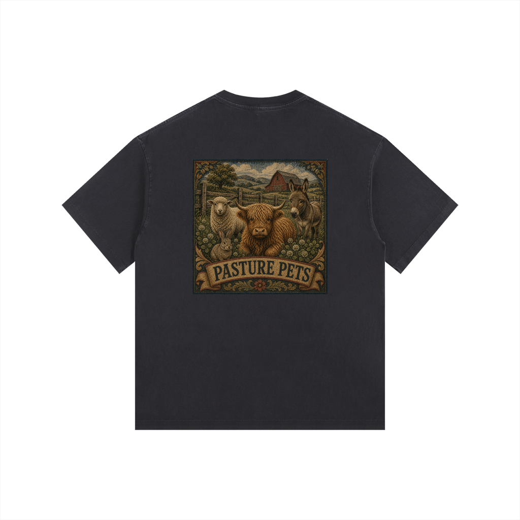 Pasture Pets Vintage-Washed Tee — Porch Dog Supply Co.