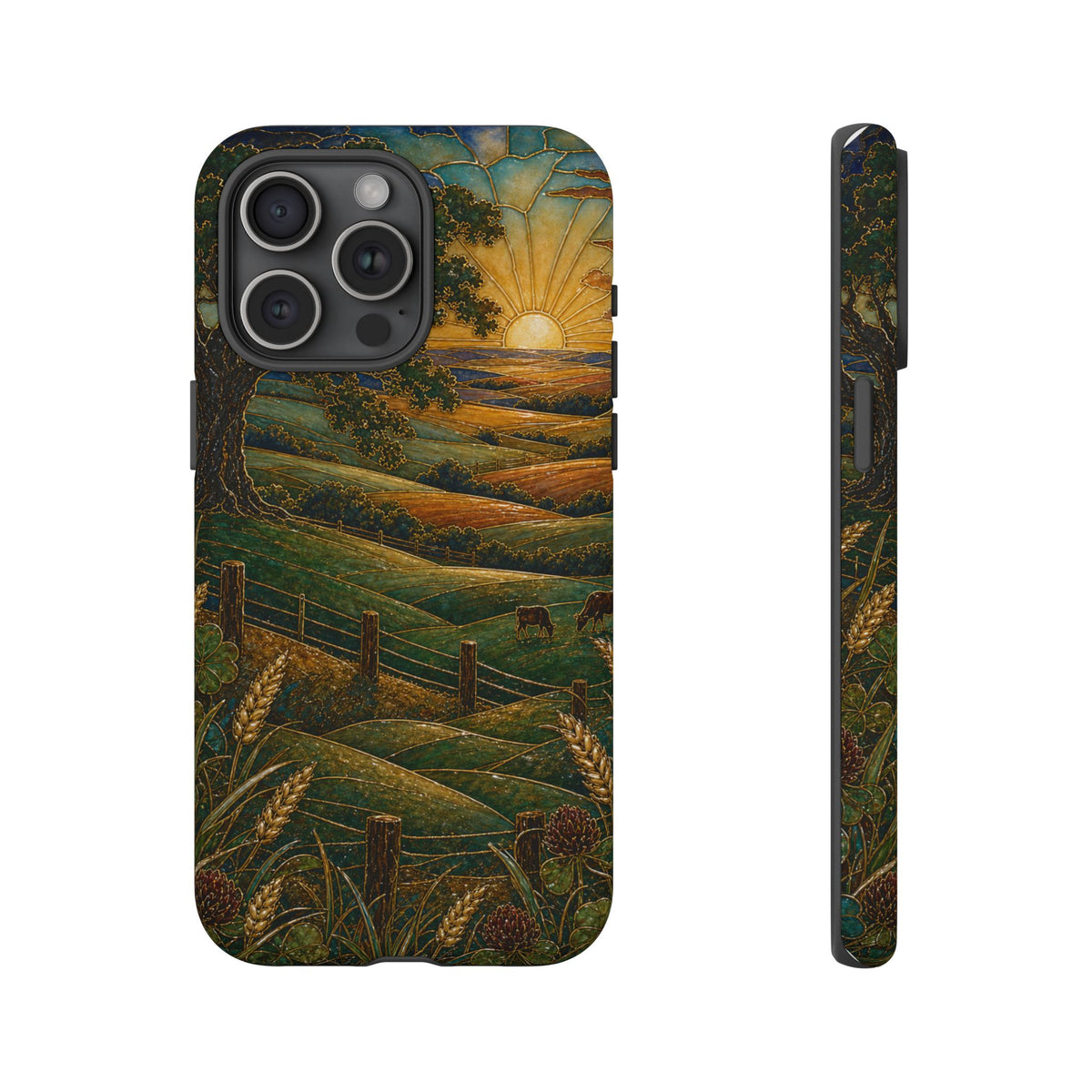 iPhone Case – First Light Cloisonné | Tough Dual-Layer Case, iPhone 11–17