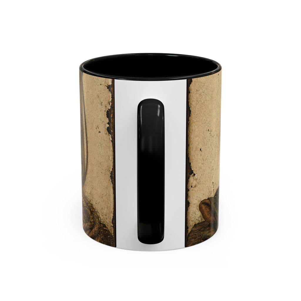 Farmhouse Coffee Mug – Feed-Room Still Life Enamel | Ceramic Accent Mug, 11oz or 15oz
