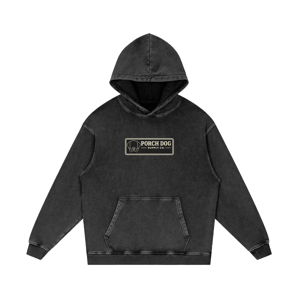 Goat Rodeo Snow-Washed Hoodie — Porch Dog Supply Co.