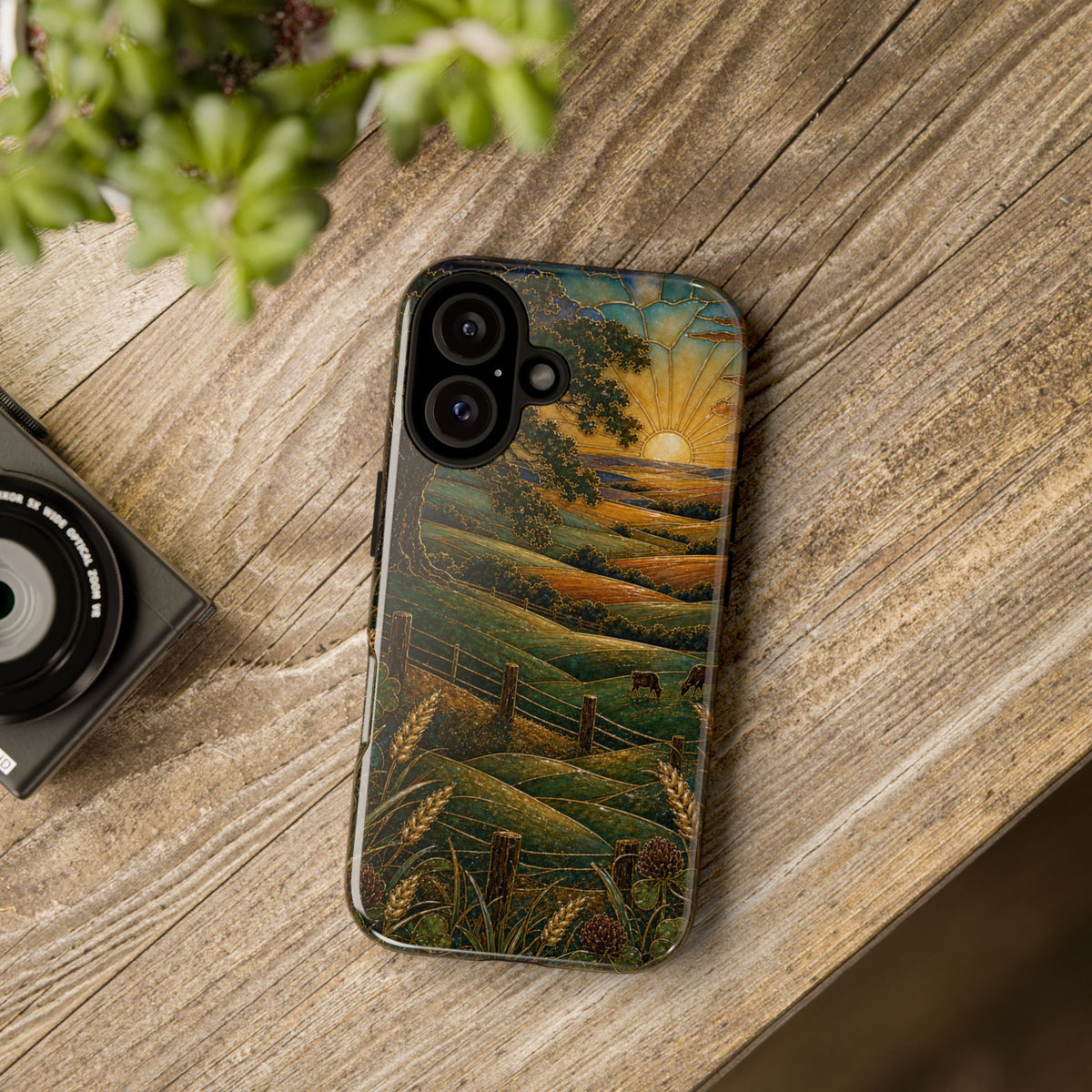 iPhone Case – First Light Cloisonné | Tough Dual-Layer Case, iPhone 11–17