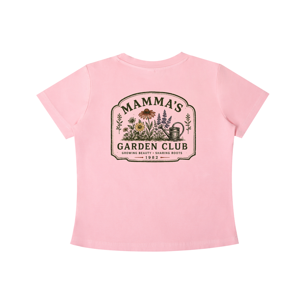 Women's Mamma's Garden Club Slim Fit T-shirt