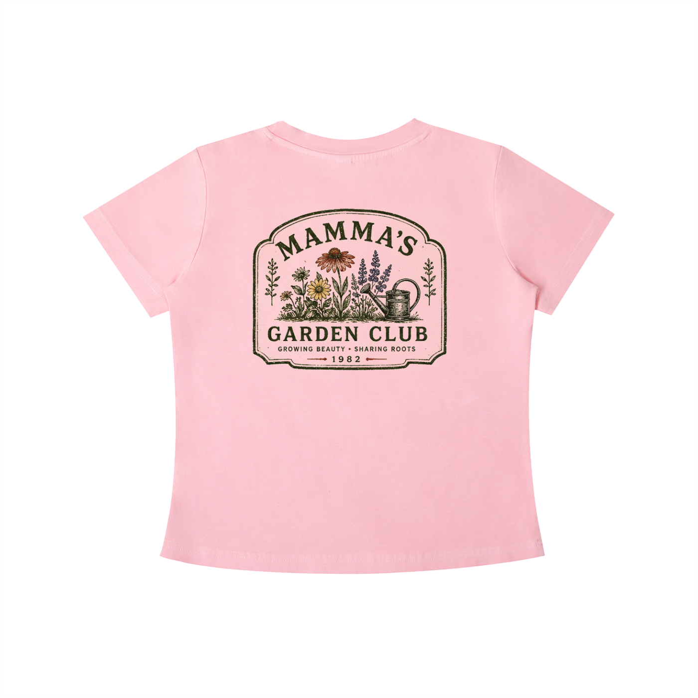 Women's Mamma's Garden Club Slim Fit T-shirt