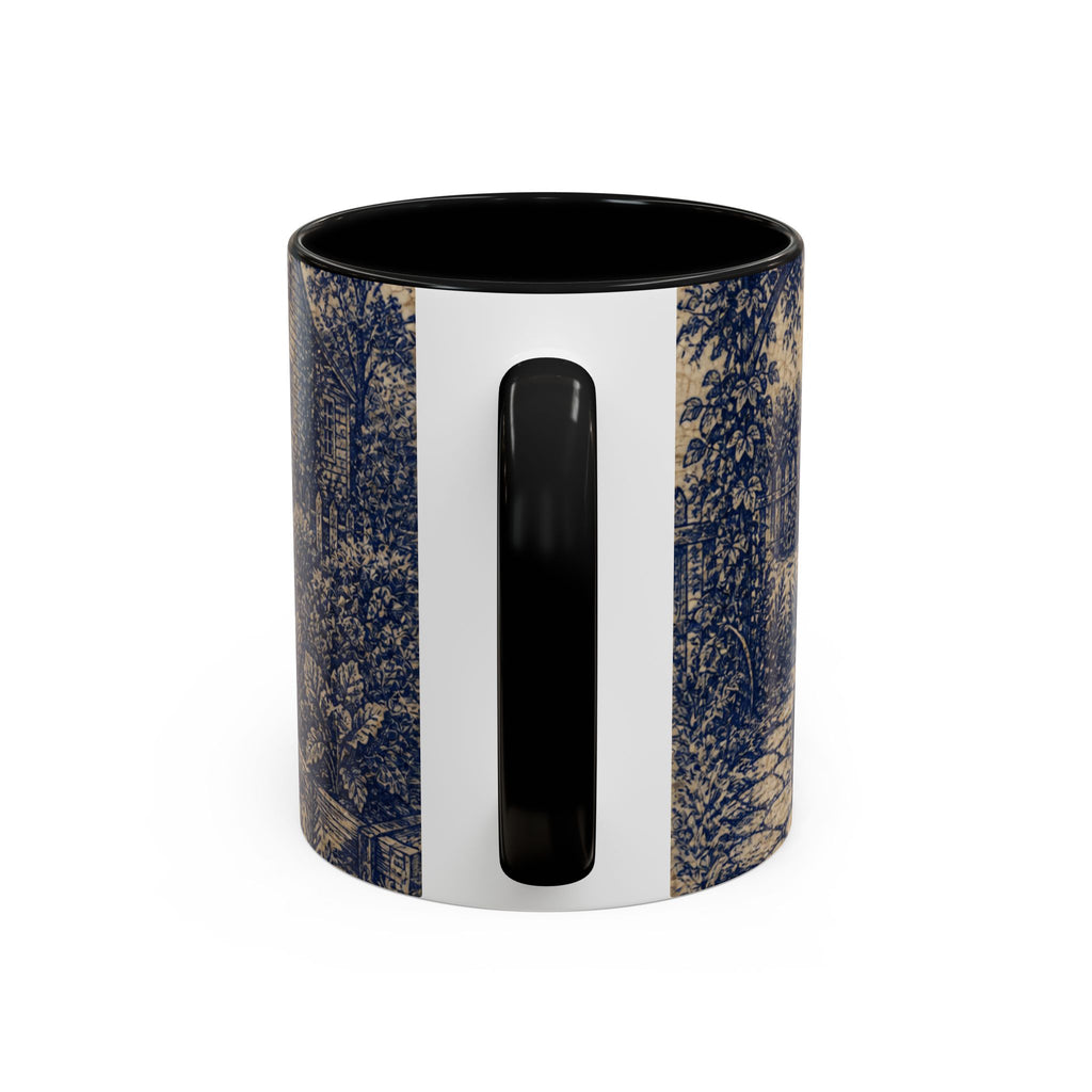 Farmhouse Coffee Mug – Transferware Kitchen Garden | Ceramic Accent Mug, 11oz or 15oz