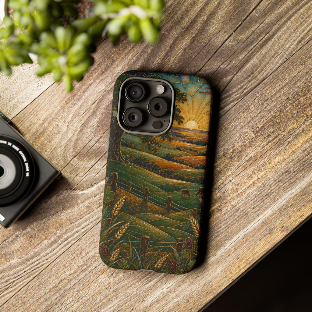iPhone Case – First Light Cloisonné | Tough Dual-Layer Case, iPhone 11–17
