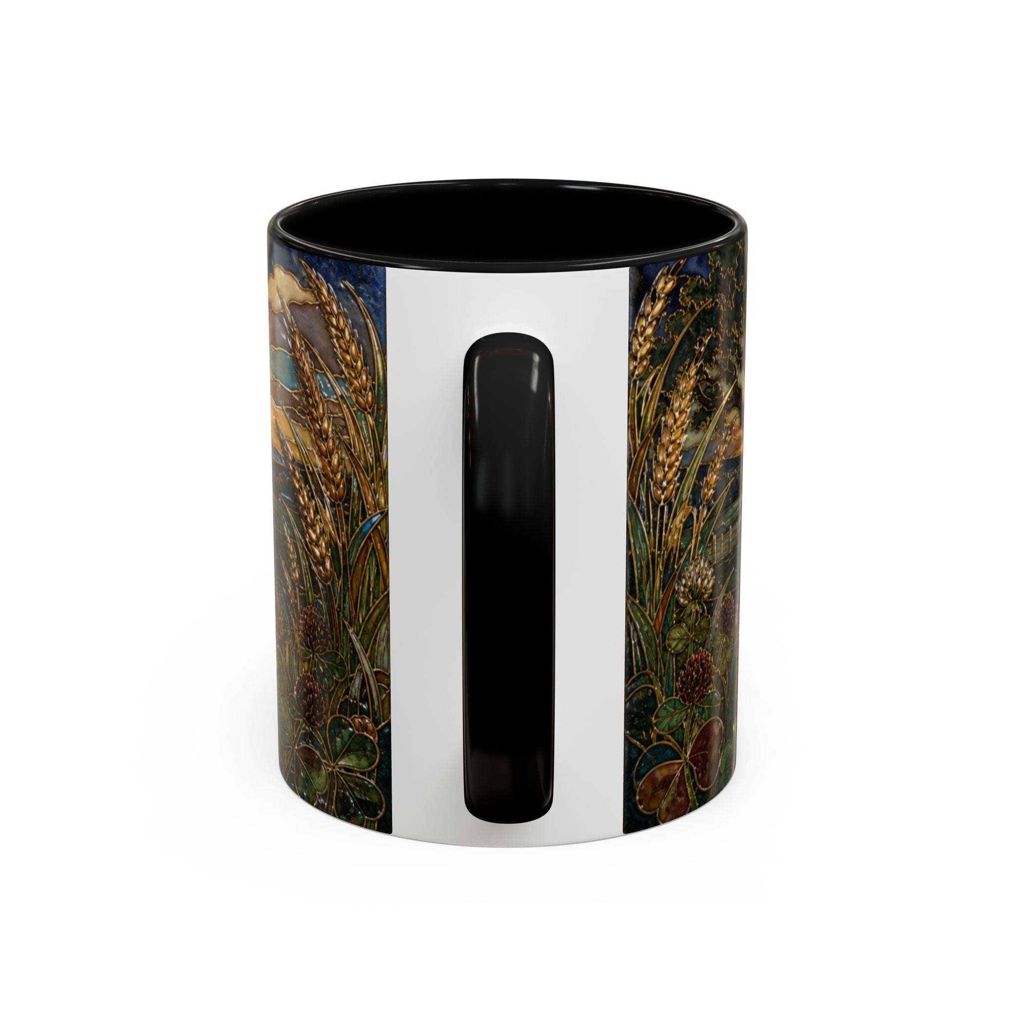 Farmhouse Coffee Mug – First Light Cloisonné | Ceramic Accent Mug, 11oz or 15oz