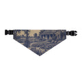 Dog Bandana Collar – Transferware Kitchen Garden | Machine-Washable, S–XL