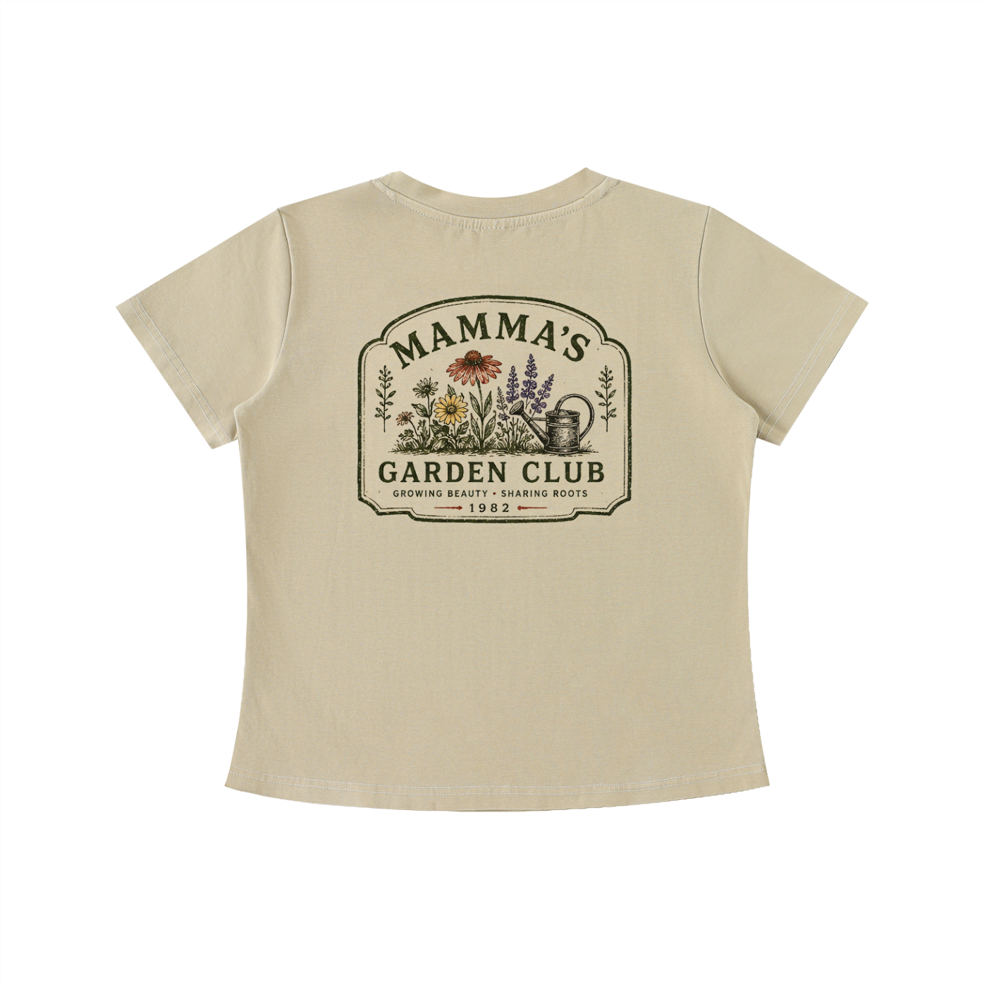 Women's Mamma's Garden Club Slim Fit T-shirt