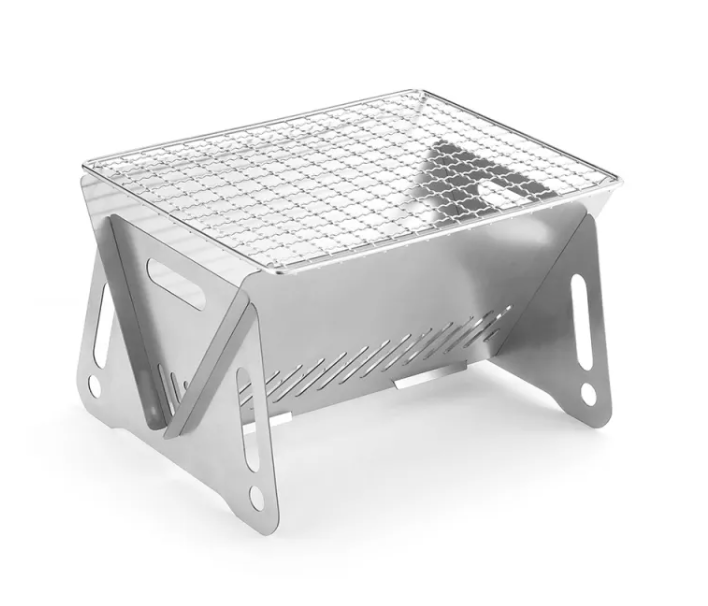 The Camp Stove Grill — Foldable Stainless