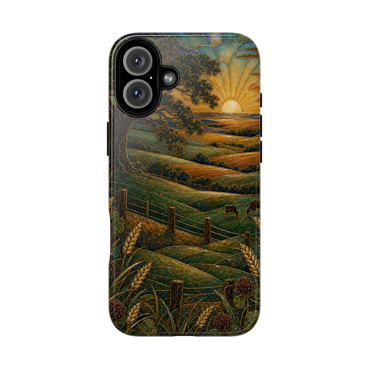 iPhone Case – First Light Cloisonné | Tough Dual-Layer Case, iPhone 11–17