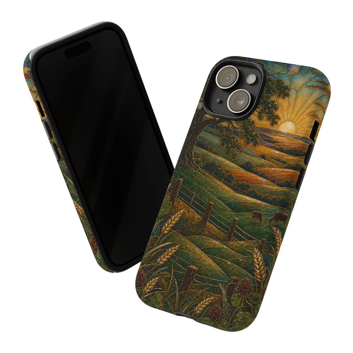 iPhone Case – First Light Cloisonné | Tough Dual-Layer Case, iPhone 11–17