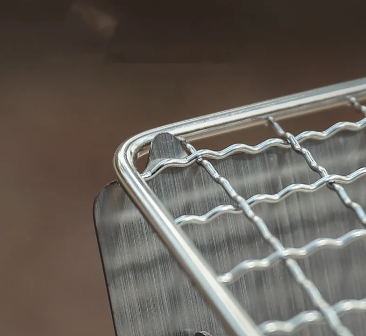 The Camp Stove Grill — Foldable Stainless