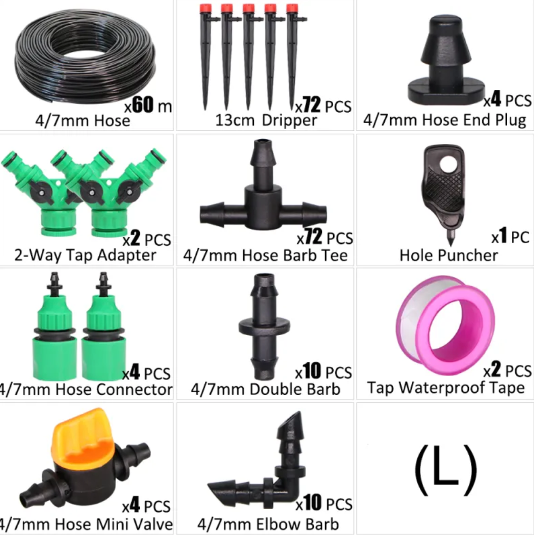 The Drip Irrigation Kit — 50 Meter
