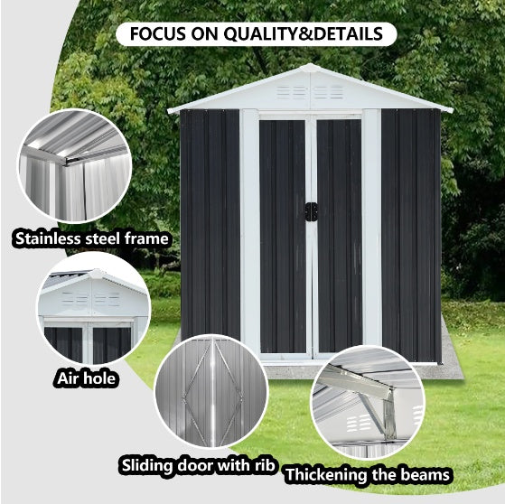 The Garden Shed — Steel Outdoor Storage