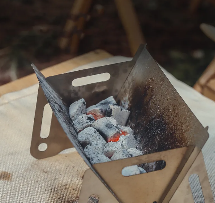 The Camp Stove Grill — Foldable Stainless