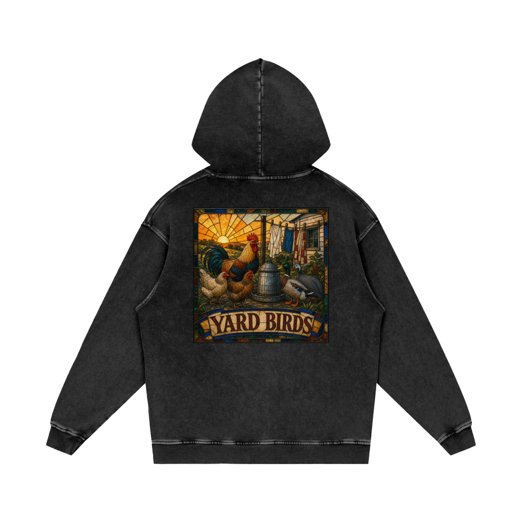 Goat Rodeo Snow-Washed Hoodie — Porch Dog Supply Co.